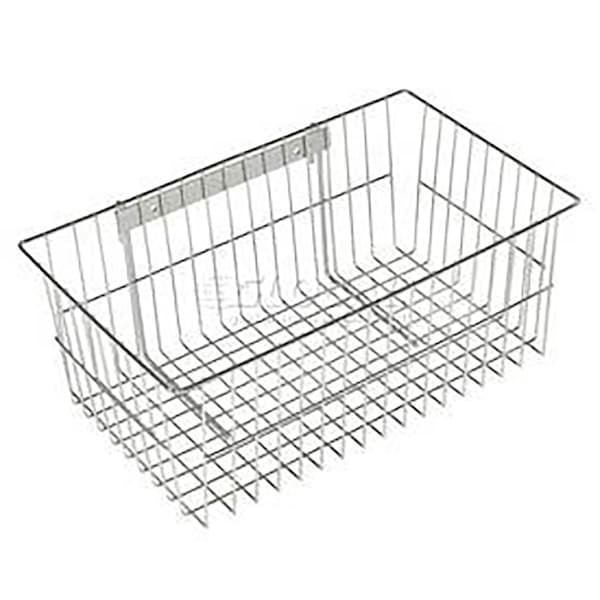 Nexel Chrome Wire Utility Basket 18-3/4W x 11-1/4D x 7-1/2H 184798 - main